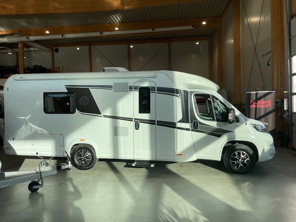 Knaus Sky TI 700 MEB /Hyd-stöd/AC bodel/Solcell/Badrum bak - Knaus