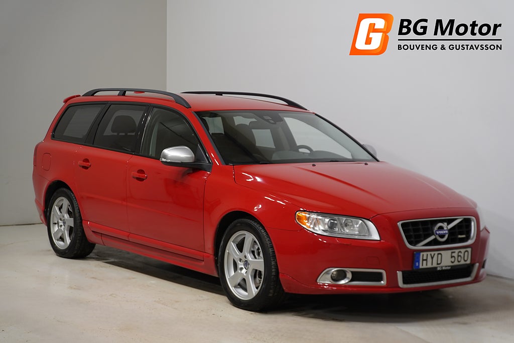 Volvo V70 D4 AWD 163hk Aut R-Design Drag/Dvärm/P-Sensorer/BT