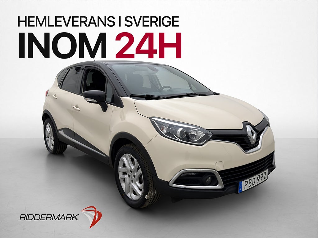 Renault Captur 1.2 TCe 118hk Dynamique Kamera Navi BT