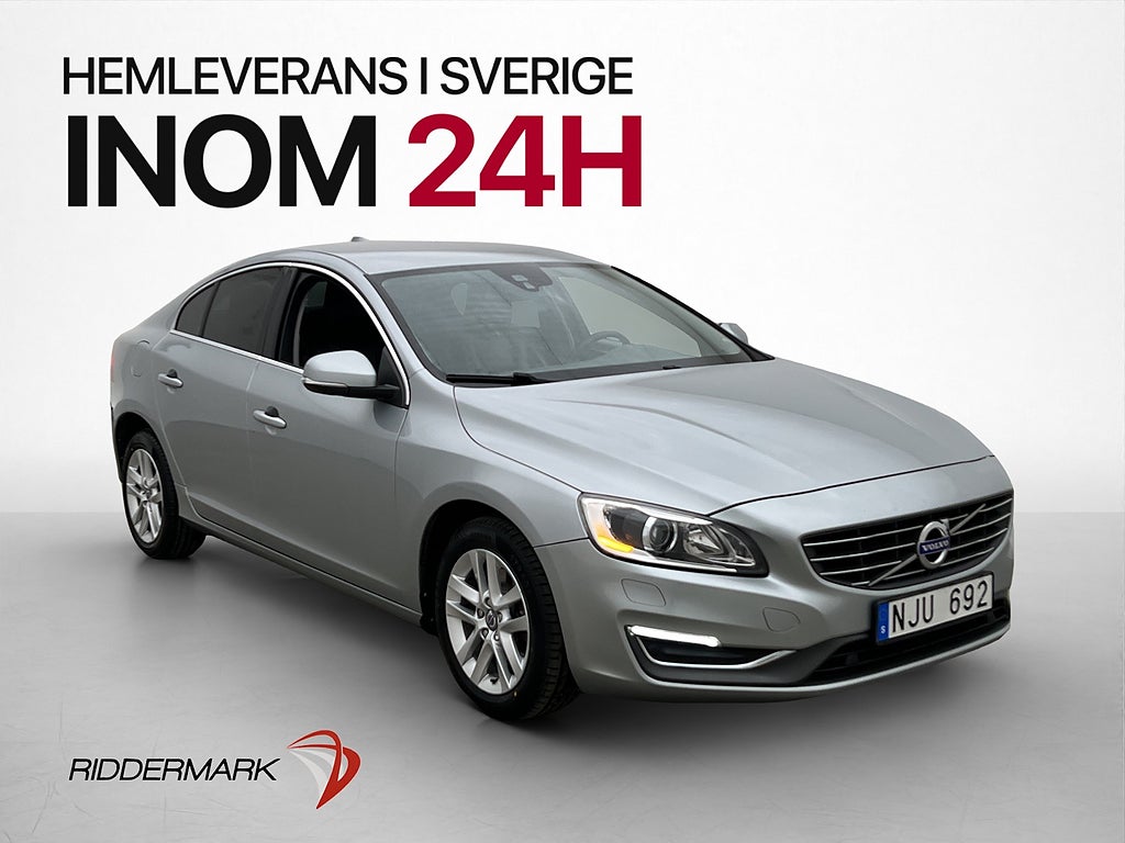 Volvo S60 D4 Momentum Läder Värmare Rattvärme P-Sensorer