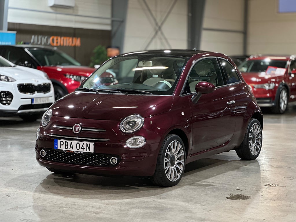 Fiat 500 1.2 8V Lounge Pano 69hk