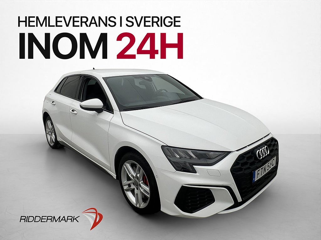 Audi A3 Sportback 45 TFSI e 245hk Proline Cockpit CarPlay