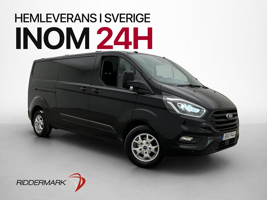 Ford transit-custom L2 170hk Värmare Dragkrok Kamera CARPLAY