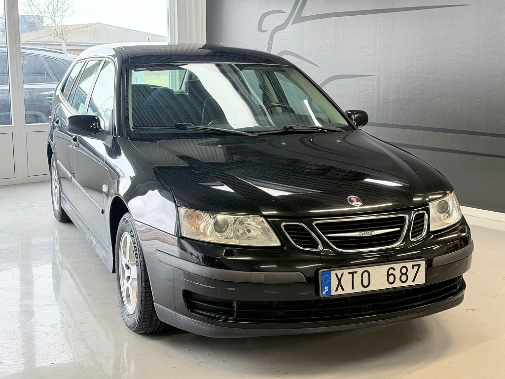 Saab 9-3 1.8 122hk SportCombi Linear | 2 Ägare | Nybesiktad