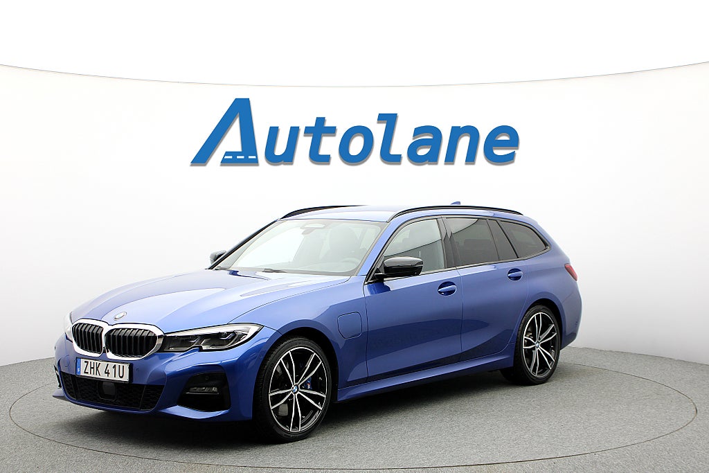 BMW 330e Touring M-Sport, Laser,  360°, H/K, Värmare 292hk