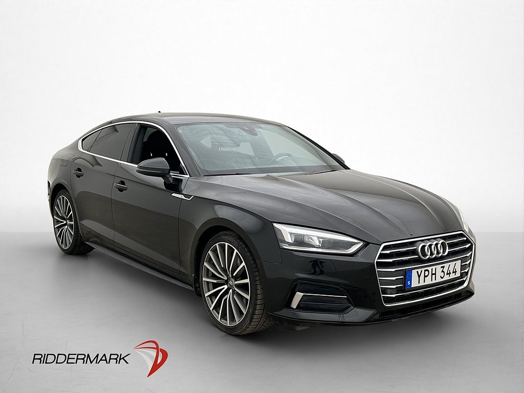 Audi A5 Sportback TFSI 170hk Proline Matrix Sensorer Ambient