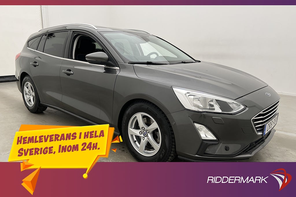 Ford Focus 1.0 125hk Titanium Värmare Kamera Sensorer