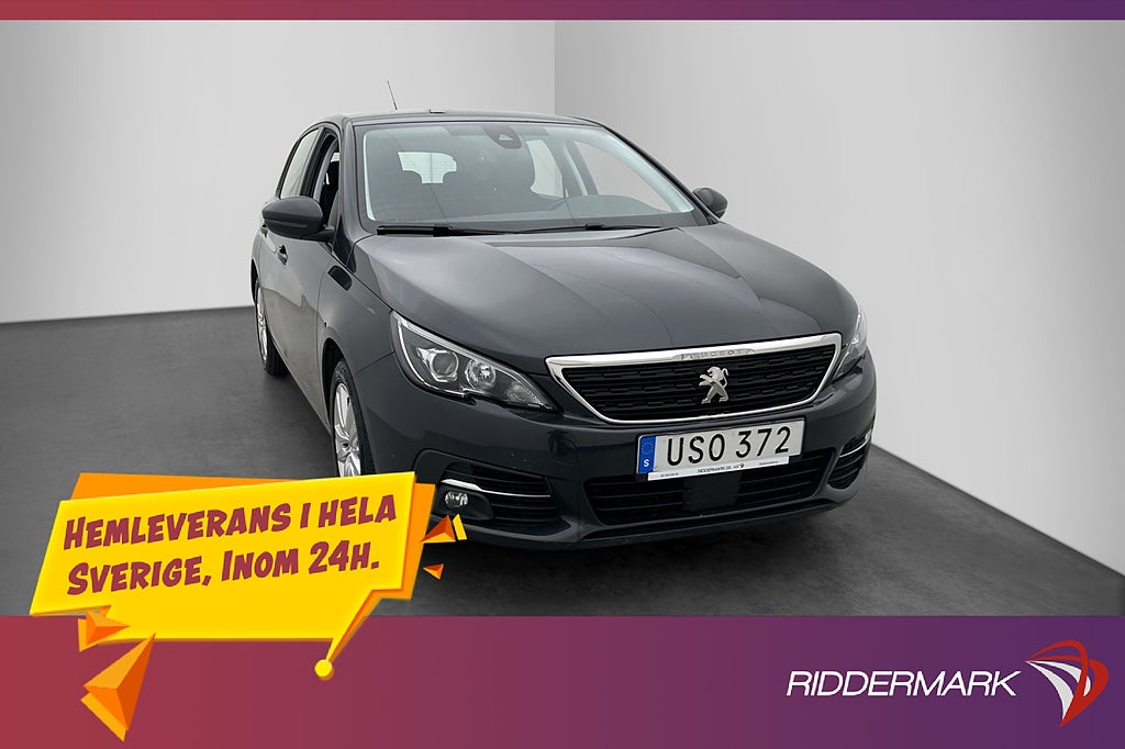 Peugeot 308 1.2 PureTech 2 Brukare CarPlay Ny-Kamrem