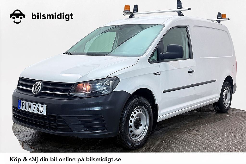 Volkswagen Caddy Maxi Skåp 2.0 TDI Aut Drag Värmare Takräcke Moms