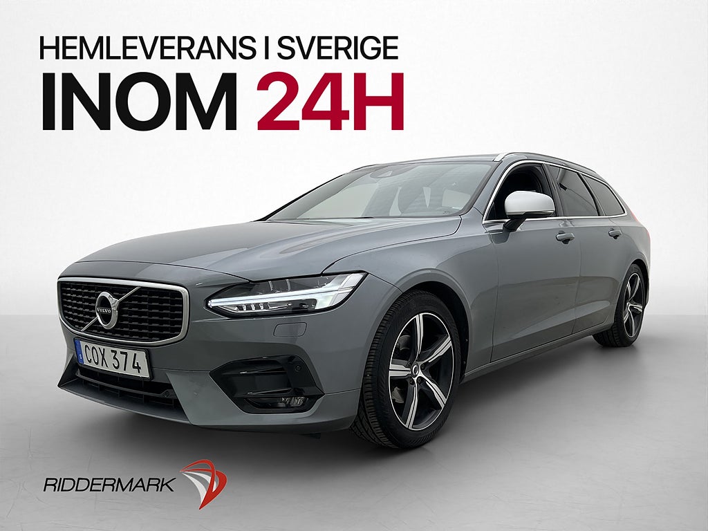 Volvo V90 D4 R-Design VOC Värmare Drag Sensorer Navi BLIS
