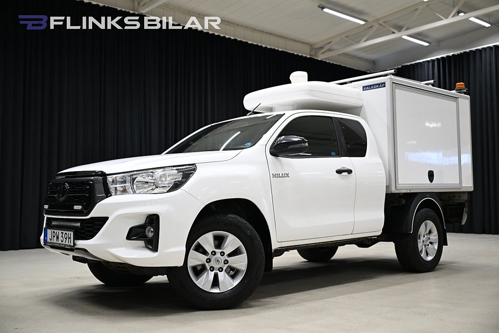 Toyota Hilux 2.4 AWD 150HK Servicebil|V-Inredd|Kåpa|Leasbar|SeUtr!!!
