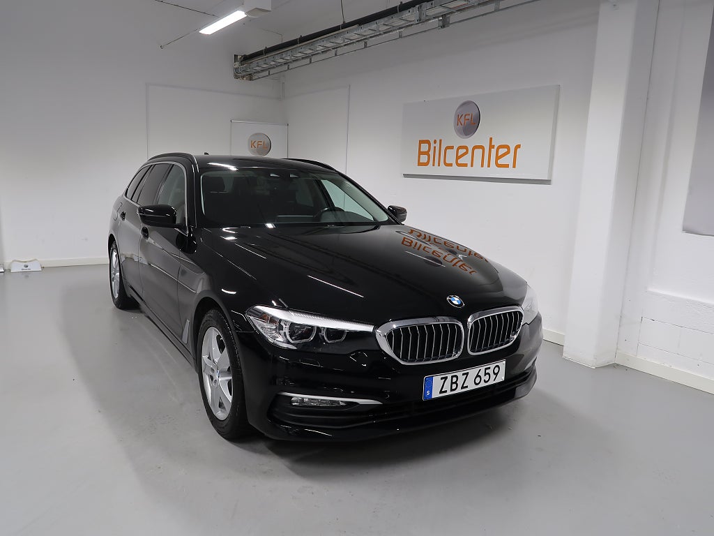 BMW 520 *KFL 10 år 2,99%* d xDrive Touring V-Däck ingår Navi-Kamera-Vä