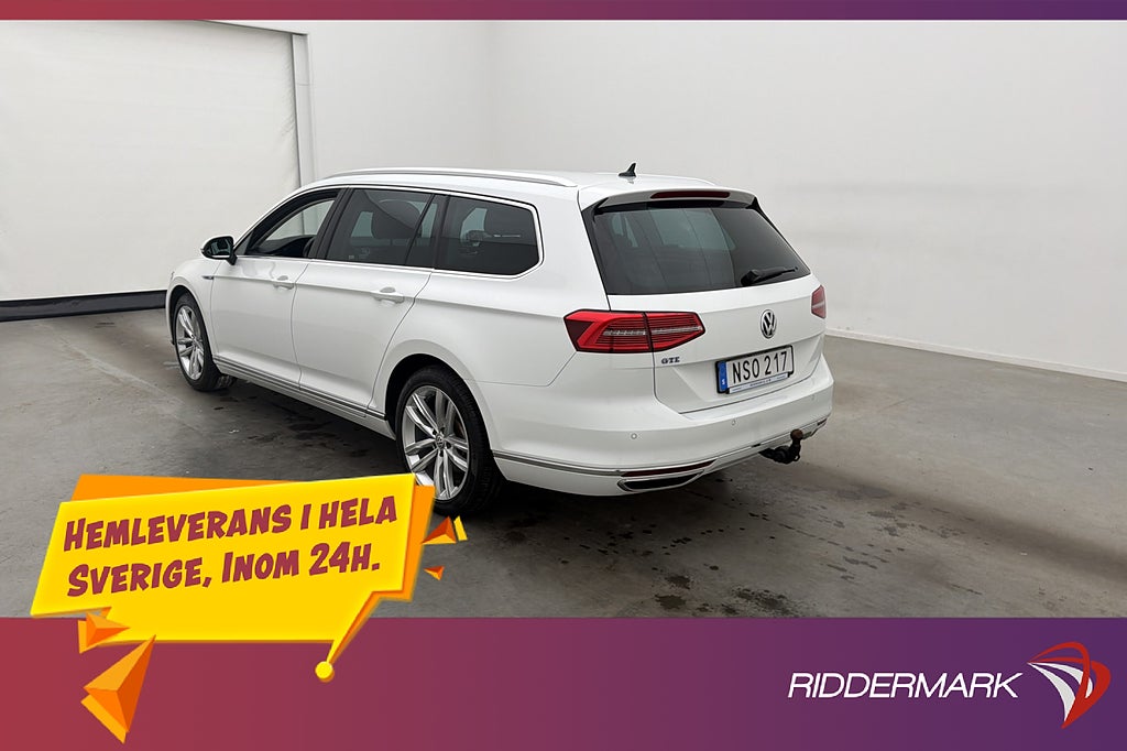 Volkswagen Passat GTE Värm Cockpit Kamera Navi