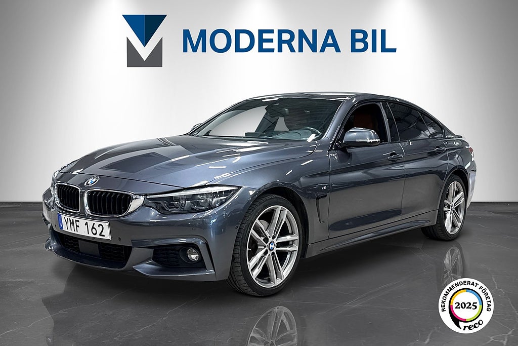 BMW 420 d xDrive M-Sport Nav H/Kardon Drag Backkamera Skinn