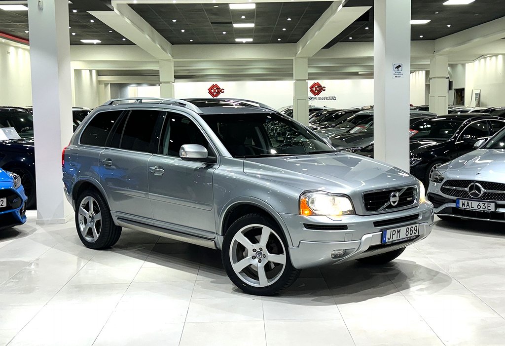 Volvo XC90 Polestar Optm/D5/AWD/R-Design/NakSkärm/Navi/VOC/