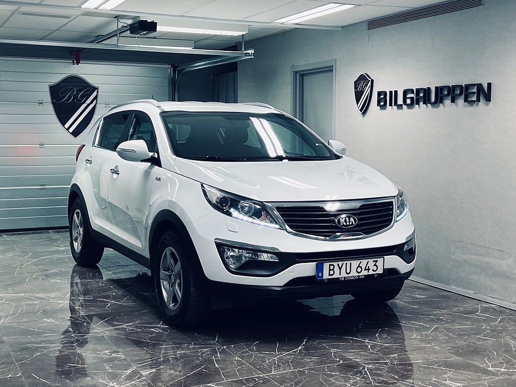 Kia Sportage 2.0 CRDi AWD EX|Dragkrok|Motorvärmare|Fullservad|