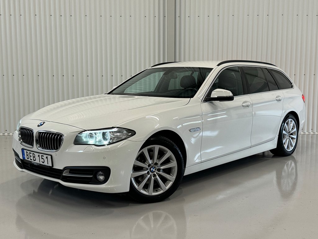 BMW 520 d xDrive Touring Euro 6| PDC |M-värmare |Drag |Läder