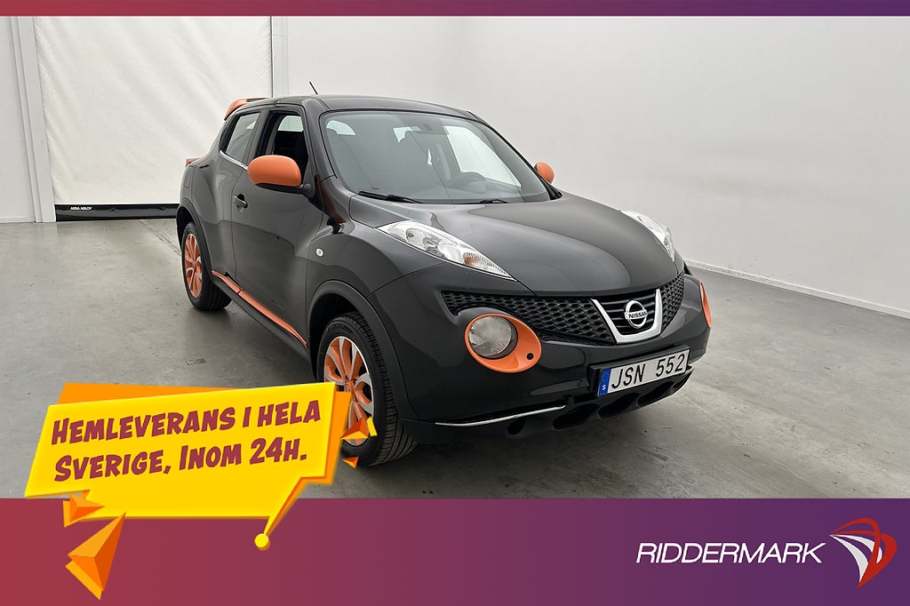 Nissan Juke 1.6  94hk Exclusive Värmare Låg-Skatt 0,5l/mil