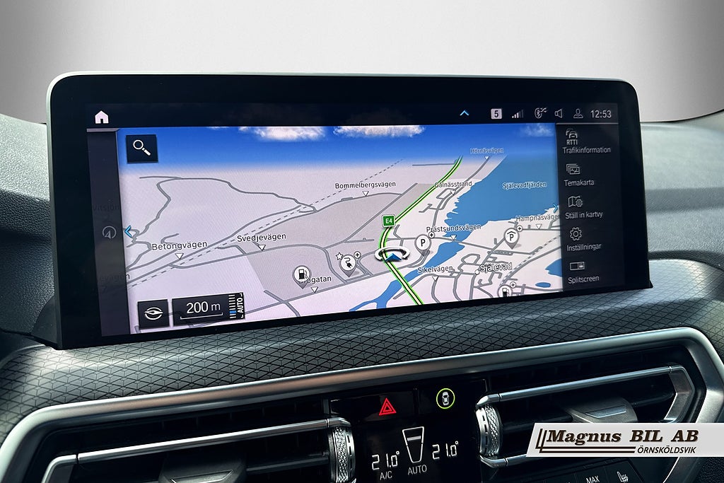 BMW X3 xDrive30e Aut M-Sport Hifi Kamera Navi P-värmare Moms  miniatyr 11