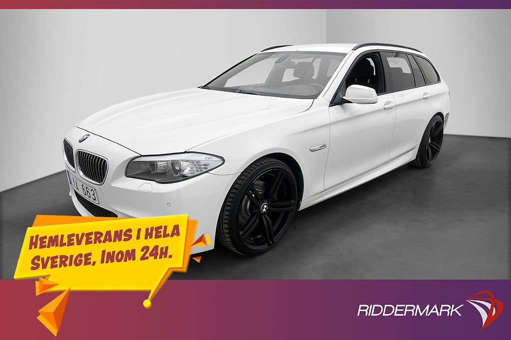 BMW 520 Touring 184hk M Sport P-Sensorer Elstol Dragkrok