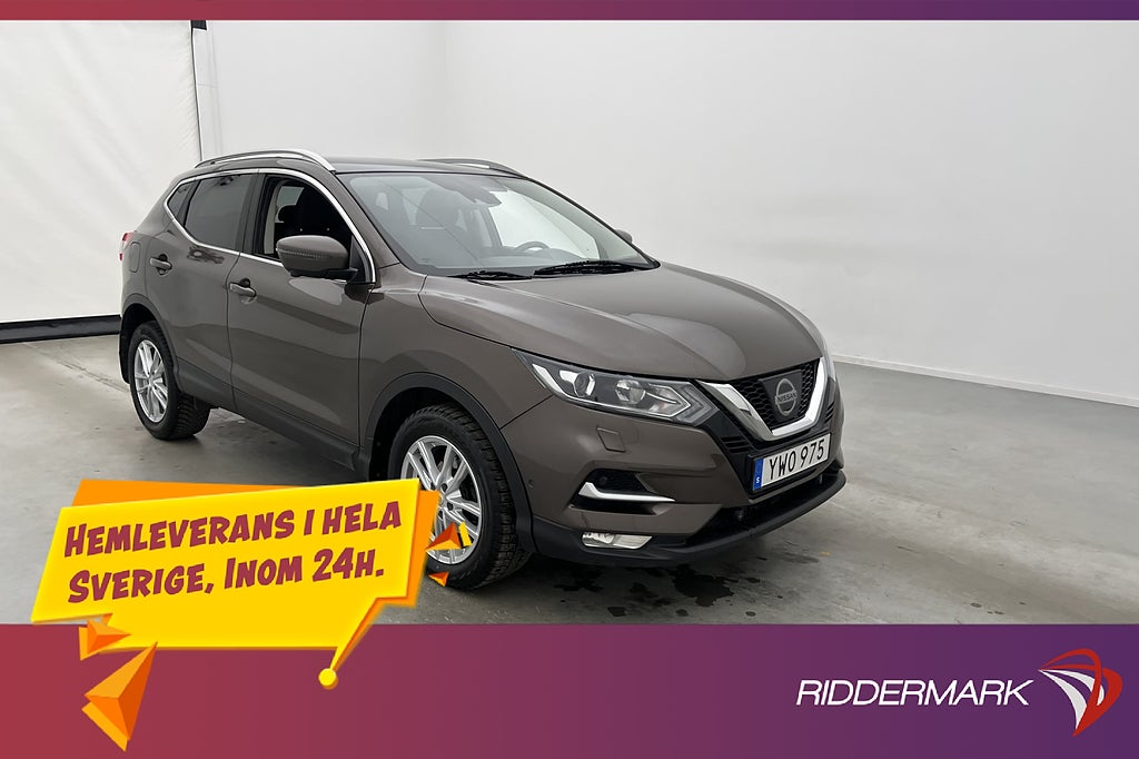 Nissan Qashqai 1.2 DIG-T XTRONIC-CVT Pano 360° Navi Sensorer