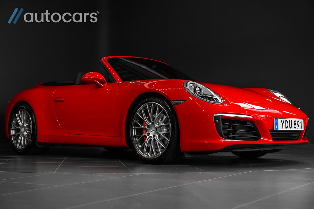 Porsche 911 Carrera S 420hk 991.2 Cabriolet PDK Sport Chrono