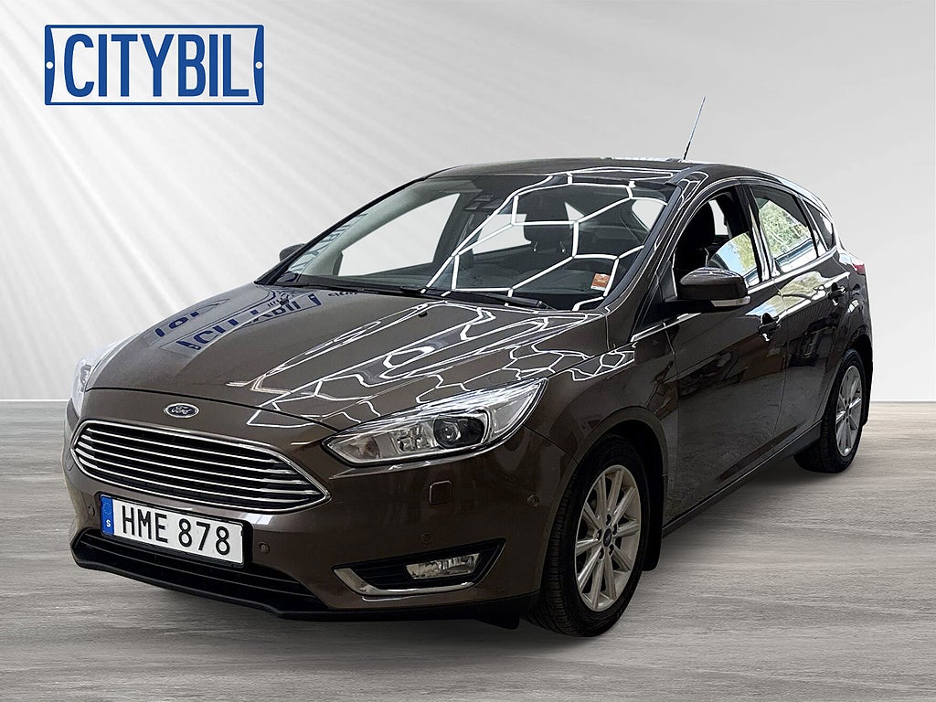 Ford Focus 1.5 TDCi 120hk Titanium NY Kamrem! 1ägare