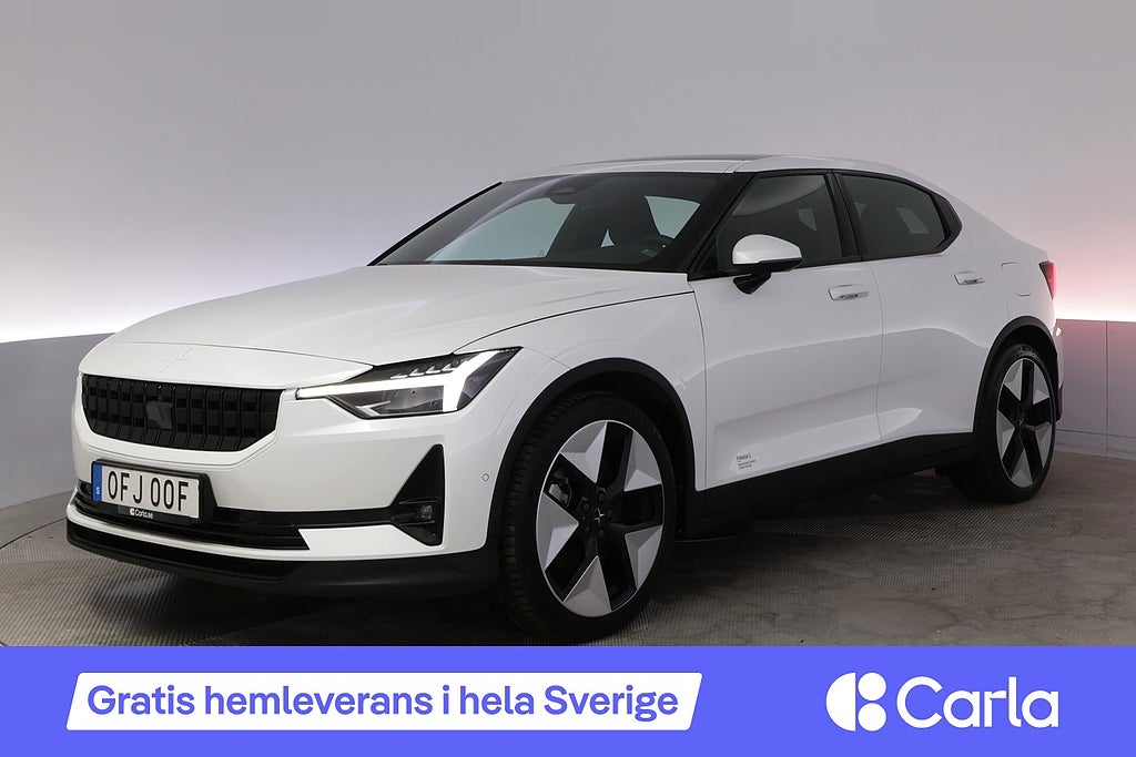 Polestar 2 Long Range Dual AWD Pilot lite Plus Pano V-Hjul