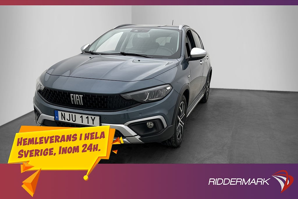 Fiat Tipo Cross 1.0 T3 Kamera Dragkrok CarPlay Adaptiv-Fart