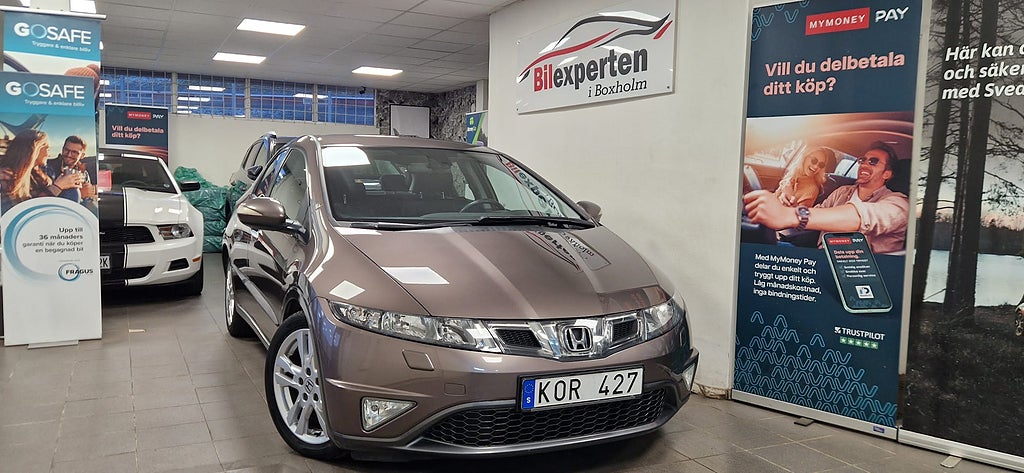 Honda Civic 5-dörrar 1.8 i-VTEC Sport Euro5| Automat