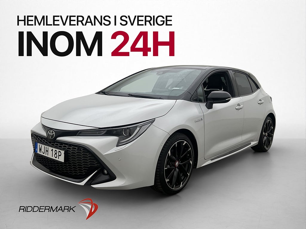 Toyota Corolla Hybrid GR Sport Drag Kamera Sensorer Rattvärm