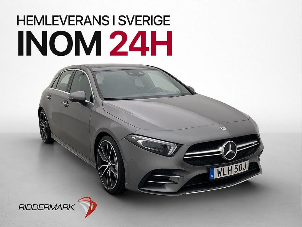 Mercedes-Benz A 35 AMG 4M 306hk Värmare Panorama HUD 360°