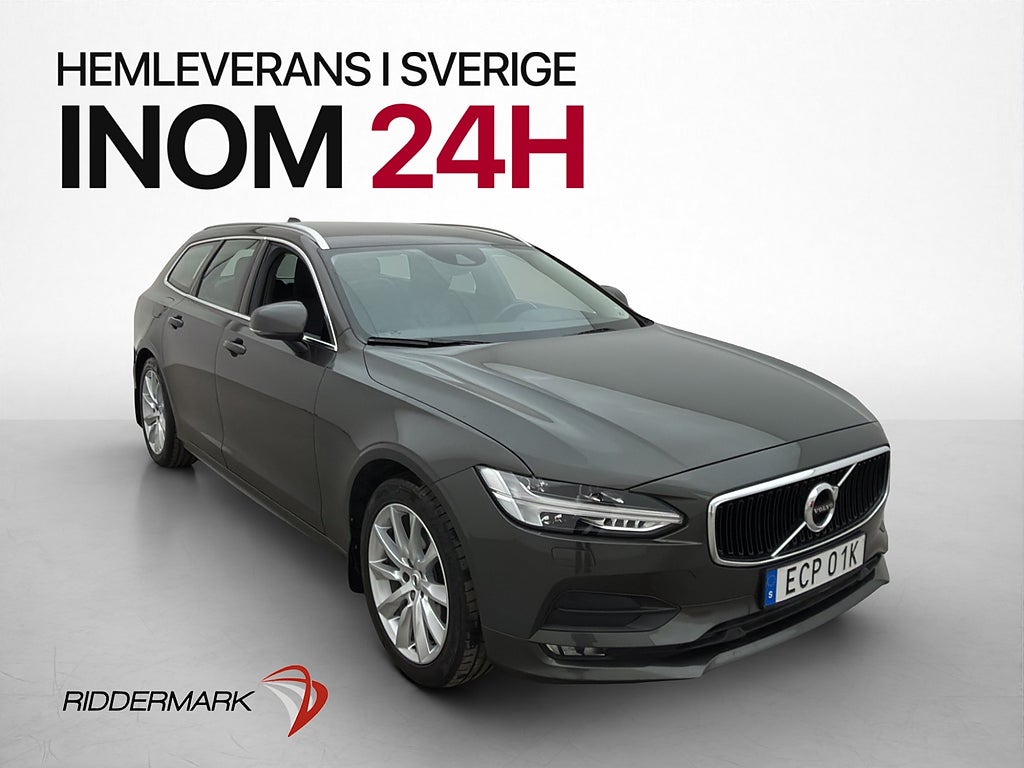 Volvo V90 D3 150hk AWD Momentum Skinn Drag Värmare CarPlay