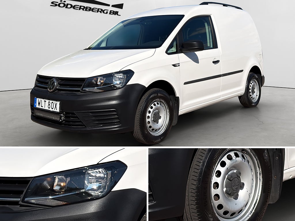 Volkswagen Caddy Van 2.0 TDI 102hk, DSG, DRAG, D-VÄRM 3,45%
