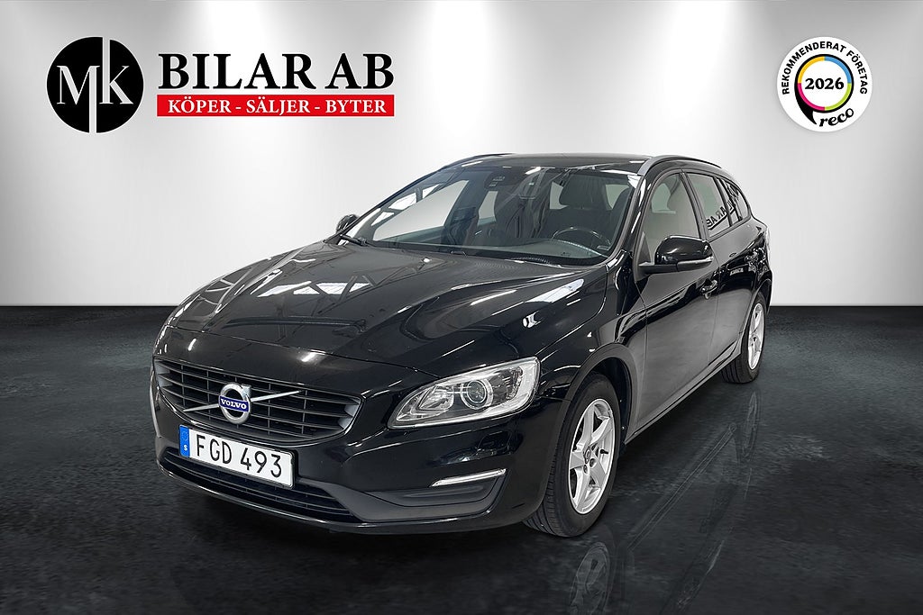 Volvo V60 T3 Classic Nyservad / Låga mil / 1 brukare