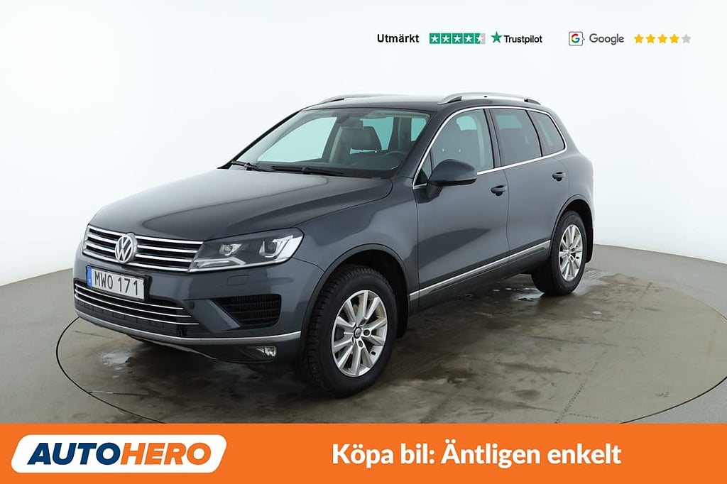 Volkswagen Touareg 3.0 V6 TDI 4Motion / Värmare, Dragkrok, Backkam...