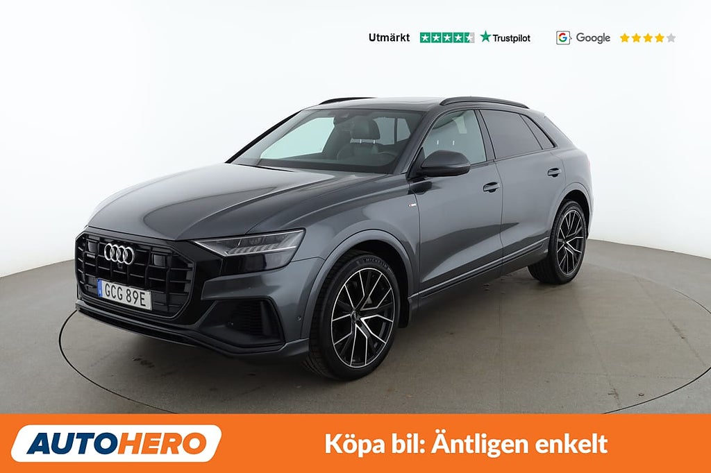 Audi Q8 Quattro S line / Värmare, Panorama, 360