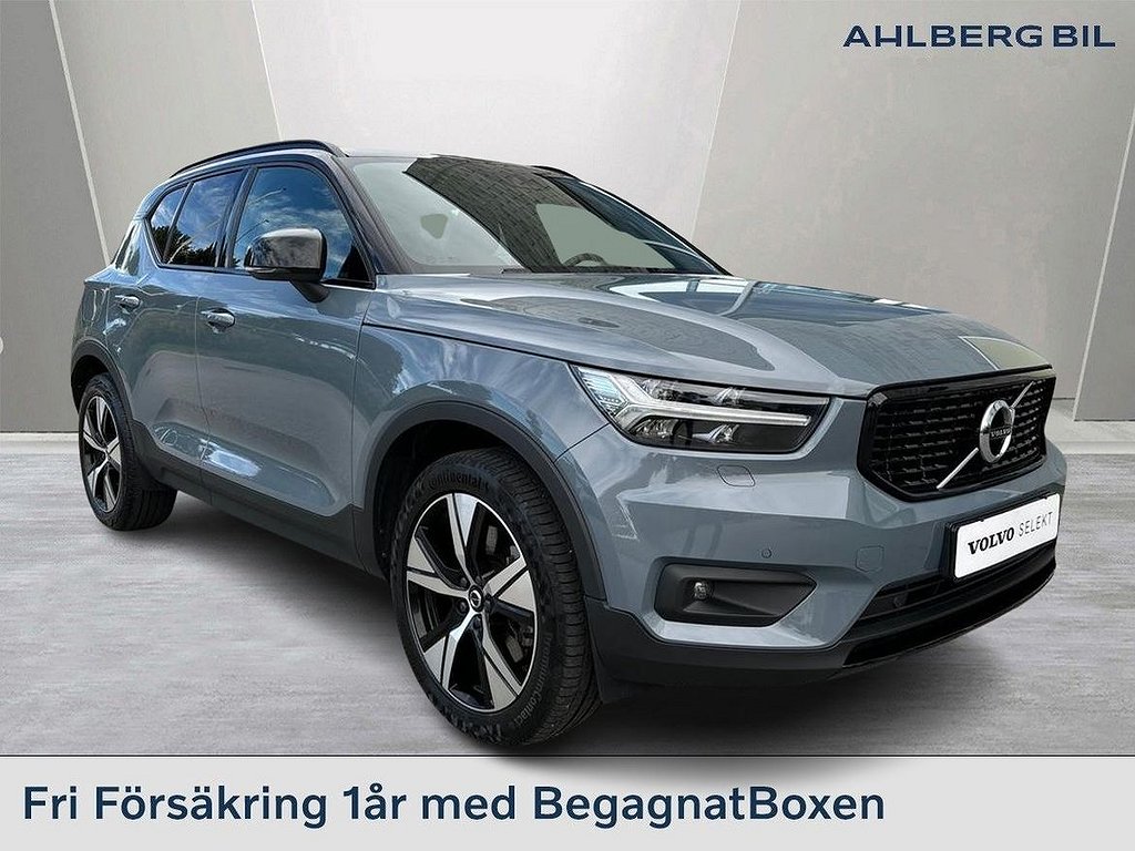 Volvo XC40 Recharge T4 R-Design, Navigation PRO, Motorstolspaket, Klimatpak