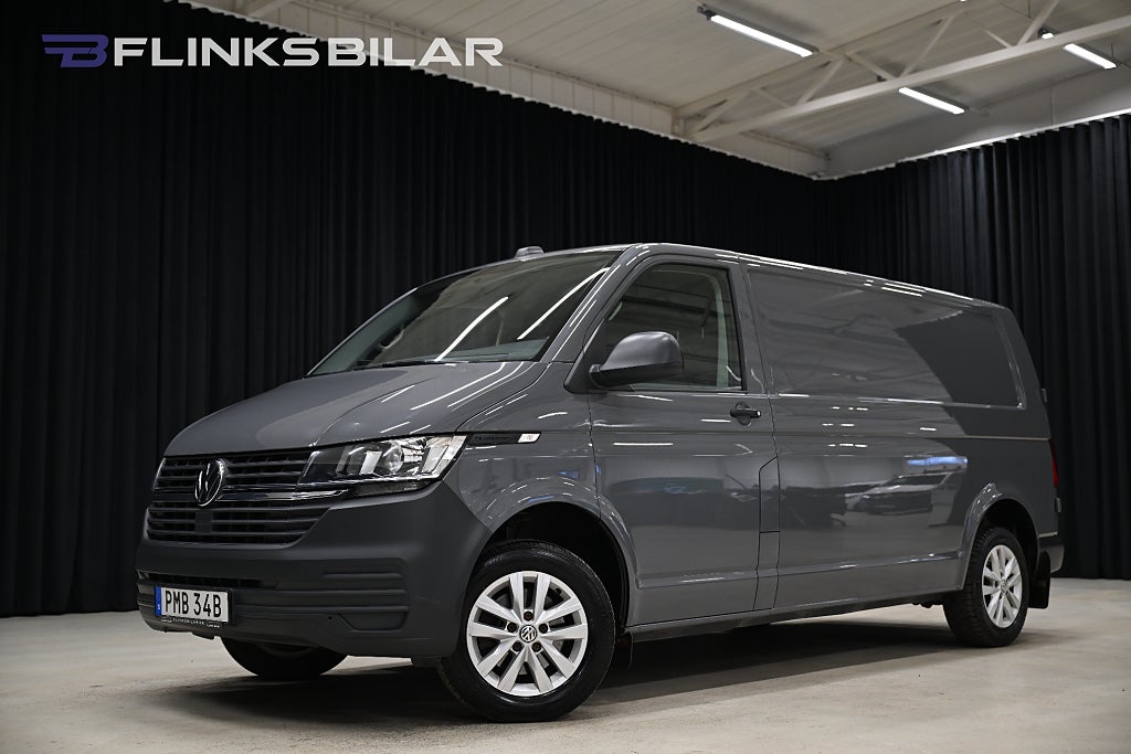 Volkswagen Transporter TDI DSG 150HK L2|Drag|Värmare|GPS|PDC|EnÄgare|Leasbar