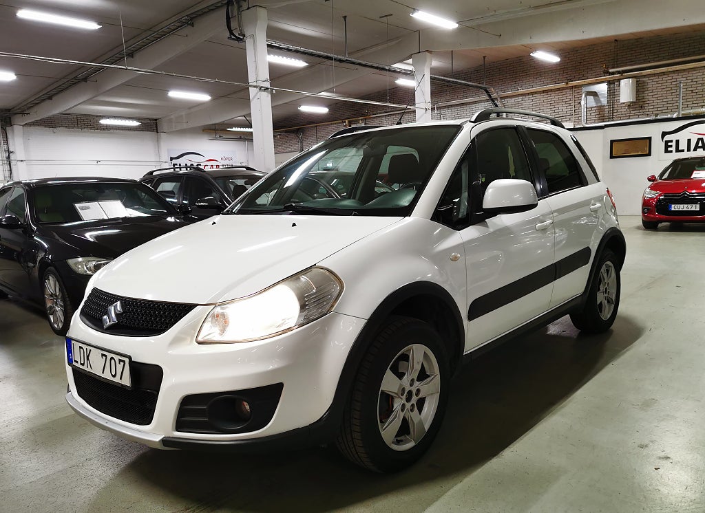 Suzuki SX4 1.6 DOHC 16V VVT 4x4 Euro 5&besiktad & Dragkrok 
