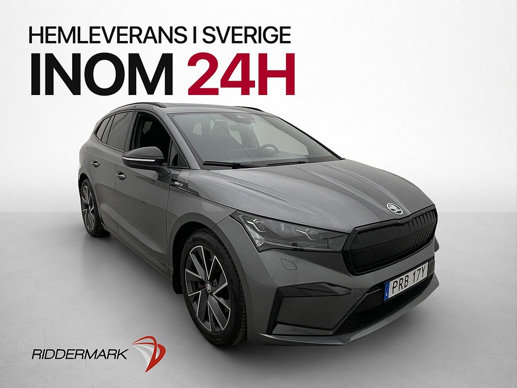 Skoda Enyaq iV iV80x Sportline Värmare Pano Drag 360° MOMS