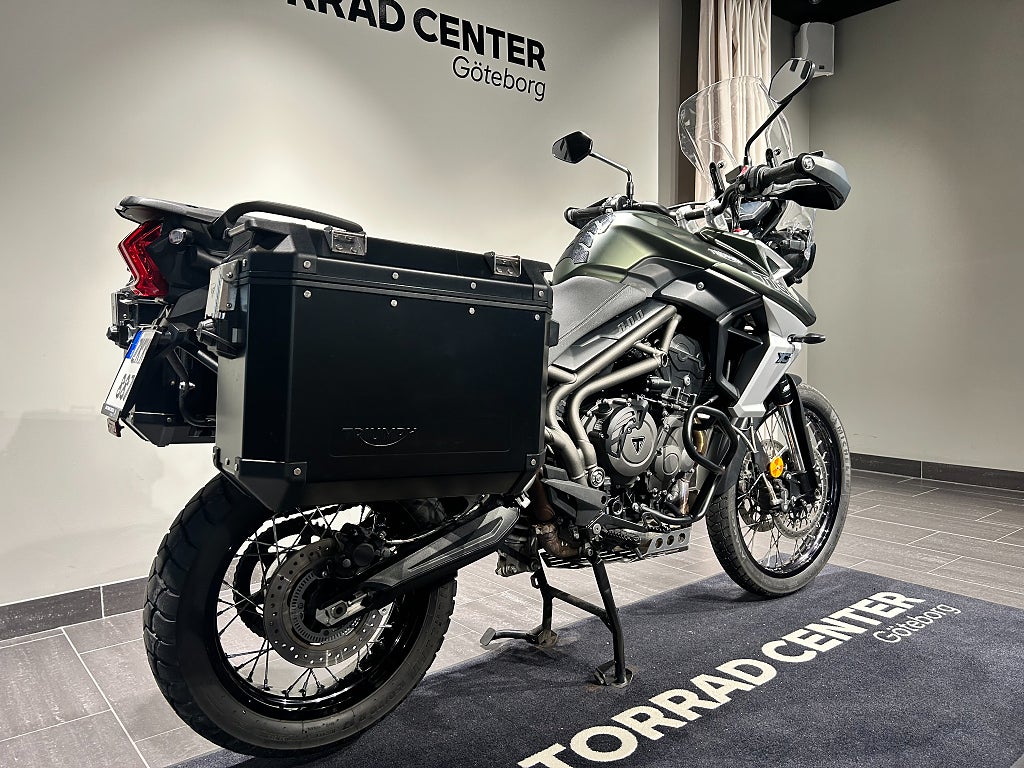 Triumph Tiger 800 XCX/LeoVincé/Sidoväskor/Motorbågar/2271mil