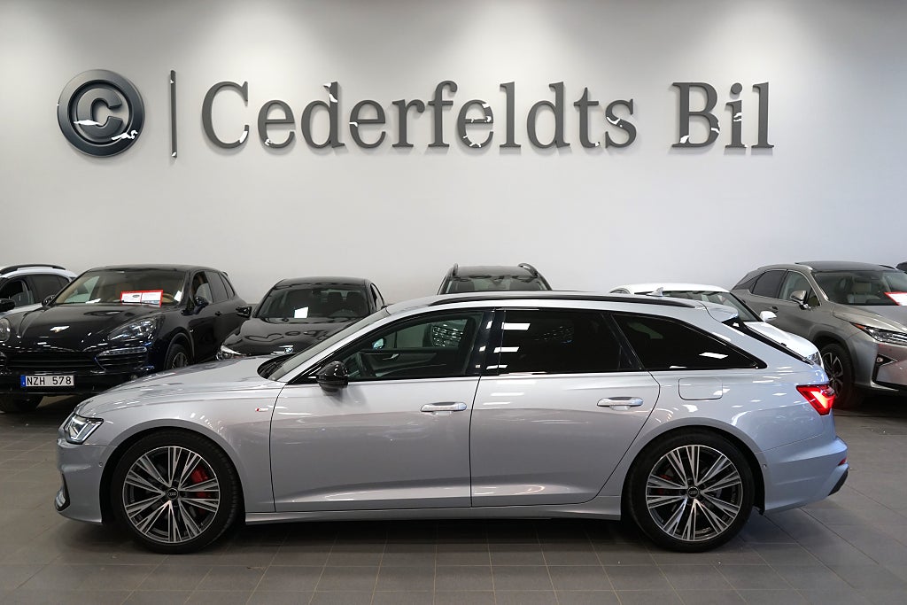 Audi A6 55 TFSI e Quat S-Line 367HK B&O Matrix Cockpit Värmare 