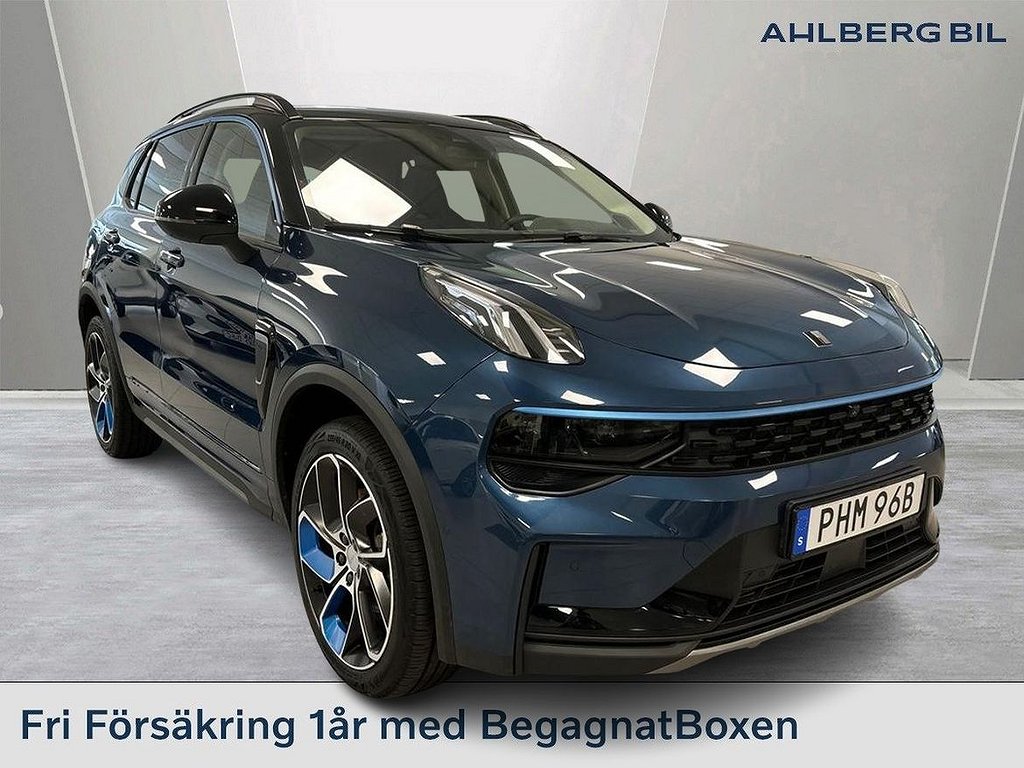 Lynk & Co 01 PHEV Laddhybrid 75km räckvidd el, Parkeringskamera 360, Panorama