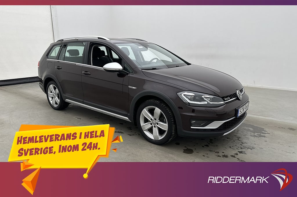 Volkswagen Golf Alltrack 1.8 TSI 180hk 4M Värm Kamera Drag