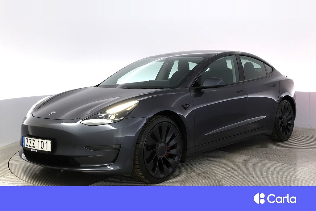 Tesla Model 3 Performance AWD Refresh AP Pano V-Hjul 5,99 %