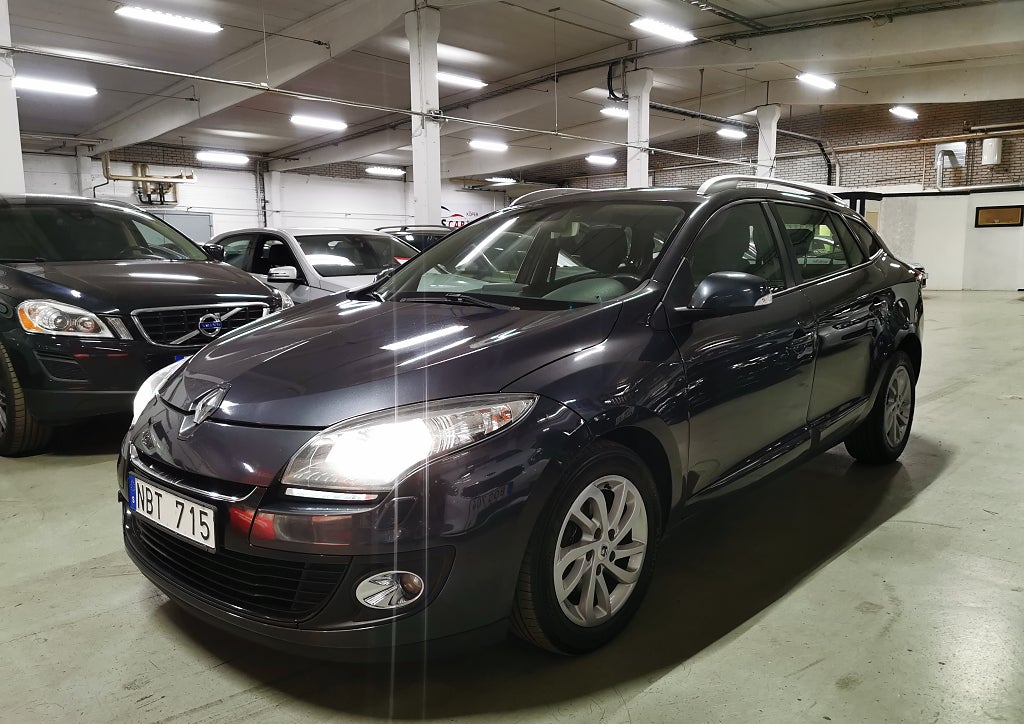 Renault Mégane Grandtour 1.5 dCi EDC Euro 5 & Nyservad 