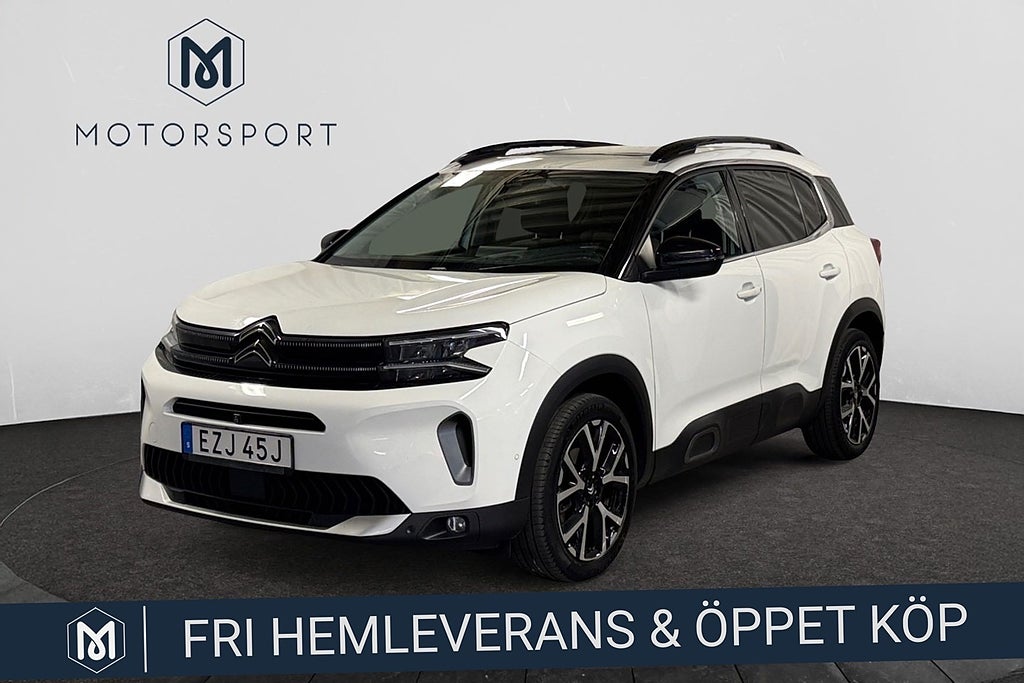 Citroën C5 Aircross 1.2 PT 131hk Aut Pano Navi Kamera Farthållare Ny kamrem