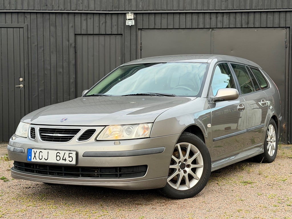 Saab 9-3 SportCombi 1.8t Linear, Toppskick. Besiktigad, Drag mm