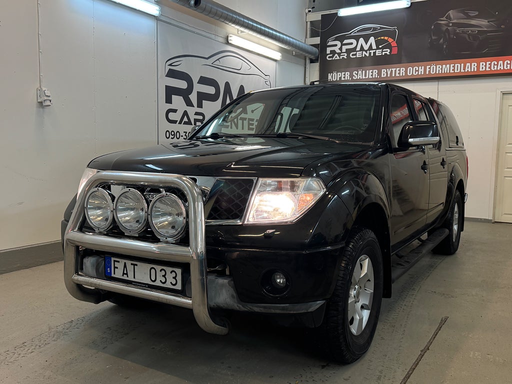 Nissan Navara Dubbelhytt 2.5 dCi 4x4 Euro 4/NyServad/NyBesiktad 